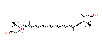 (3S,3R,5S,6R)-7',8'-Didehydro-5,6-epoxy-5,6-dihydro-beta,beta-carotene-3,3'-diol